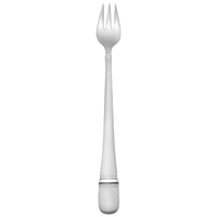 Oneida T045FOYF Satin Astragal 6 1/4" 18/10 Stainless Steel Extra Heavy Weight Oyster / Cocktail Fork - 12/Pack