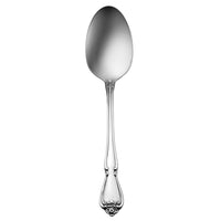 Oneida 2552STBF Arbor Rose 8 1/4" 18/10 Stainless Steel Extra Heavy Weight Tablespoon / Serving Spoon - 12/Pack