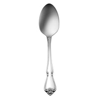 Oneida 2552STSF Arbor Rose 6" 18/10 Stainless Steel Extra Heavy Weight Teaspoon - 12/Pack