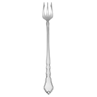 Oneida 2599FOYF Satinique 6 1/8" 18/10 Stainless Steel Extra Heavy Weight Oyster / Cocktail Fork - 12/Pack