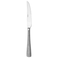 Oneida T057KSSF Jade 9 1/2" 18/10 Stainless Steel Extra Heavy Weight Steak Knife - 12/Pack