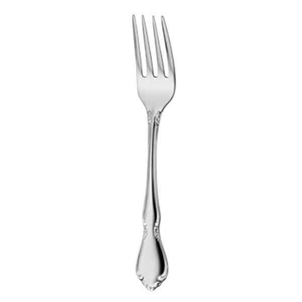Oneida 2610FCHF Chateau 5 3/4" 18/8 Stainless Steel Extra Heavy Weight Children's Fork - 12/Pack
