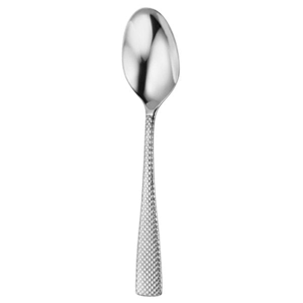 Oneida T057STSF Jade 6 1/4" 18/10 Stainless Steel Extra Heavy Weight Teaspoon - 12/Pack