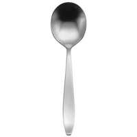 Oneida T301SBLF Sestina 6 3/4" 18/10 Stainless Steel Extra Heavy Weight Bouillon Spoon - 12/Pack