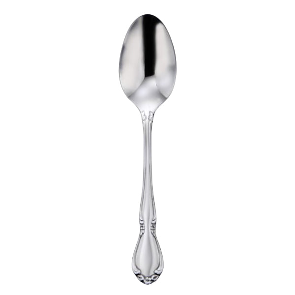 Oneida 2610SFTF Chateau 5 1/4" 18/8 Stainless Steel Extra Heavy Weight Children's Teaspoon - 12/Pack