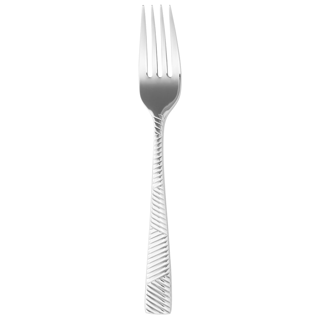 Oneida T389FDEF Cheviot 7 1/2" 18/10 Stainless Steel Extra Heavy Weight Salad / Pastry Fork - 12/Pack