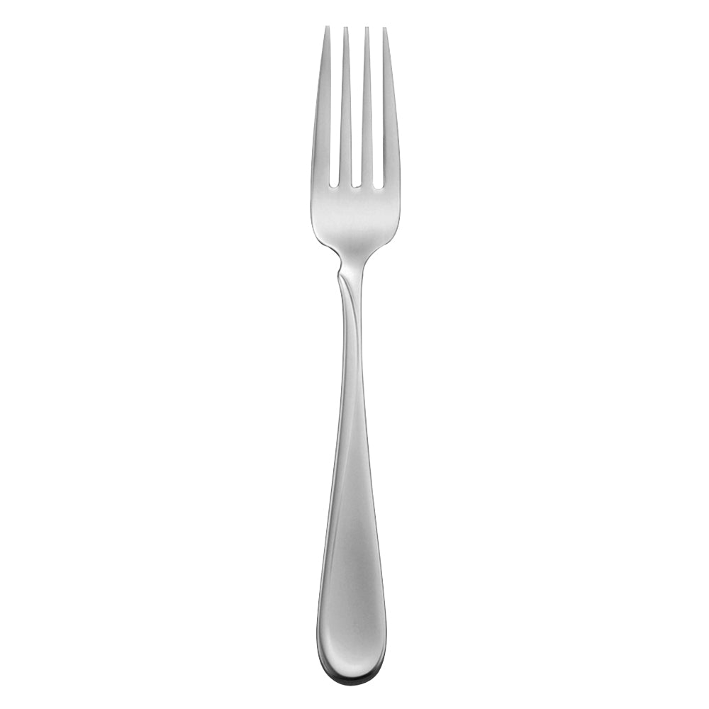 Oneida 2865FRSF Flight 7 3/8" 18/8 Stainless Steel Extra Heavy Weight Dinner Fork - 12/Pack