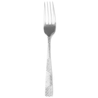 Oneida T389FDIF Cheviot 8 1/2" 18/10 Stainless Steel Extra Heavy Weight European Table Fork - 12/Pack