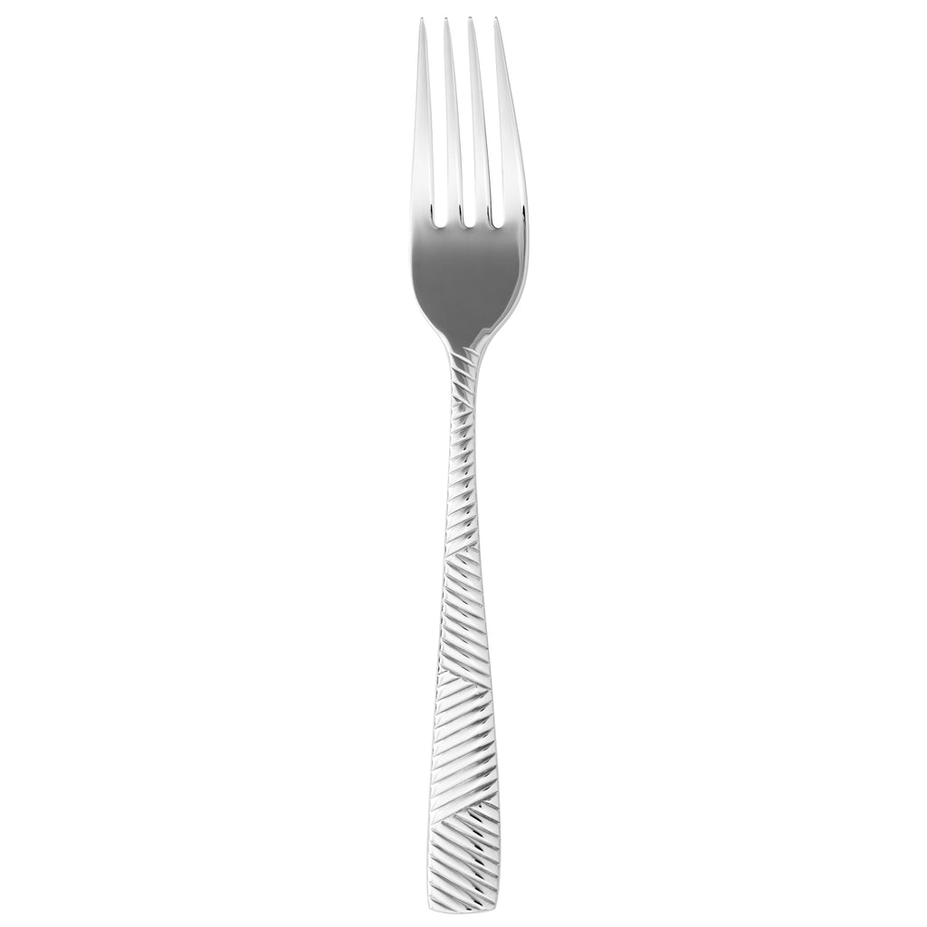 Oneida T389FDNF Cheviot 8 1/4" 18/10 Stainless Steel Extra Heavy Weight Dinner Fork - 12/Pack