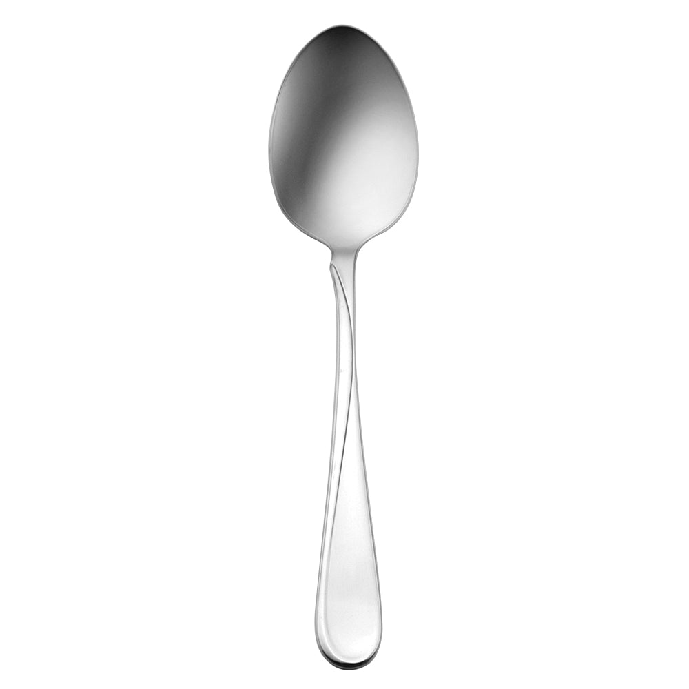 Oneida 2865STBF Flight 8 3/8" 18/8 Stainless Steel Extra Heavy Weight Tablespoon / Serving Spoon - 12/Pack