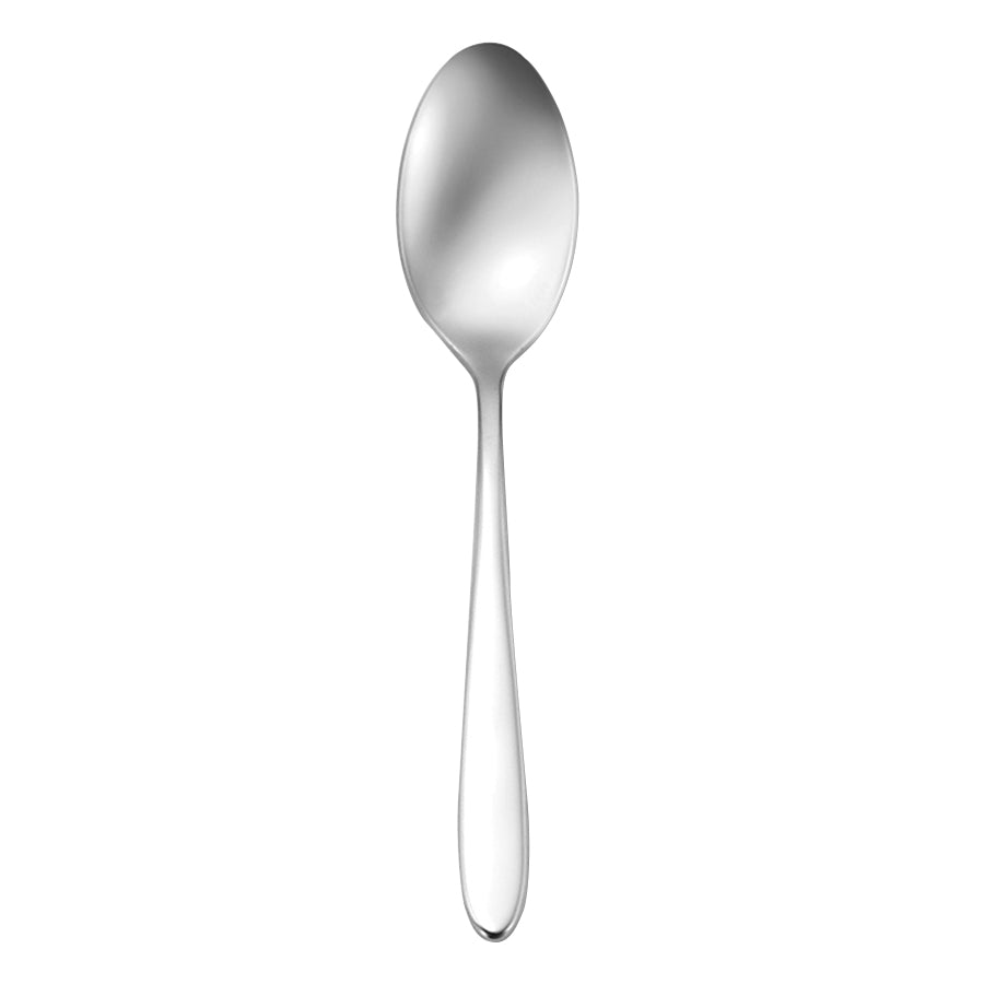 Oneida B023SDEF Mascagni II 7" 18/0 Stainless Steel Heavy Weight Dessert Spoon - 12/Pack