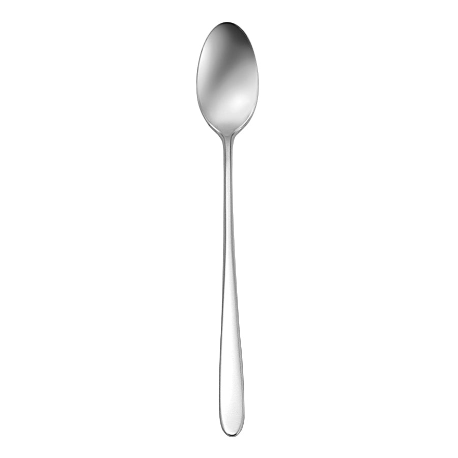 Oneida B023SITF Mascagni II 7 1/4" 18/0 Stainless Steel Heavy Weight Iced Tea Spoon - 12/Pack