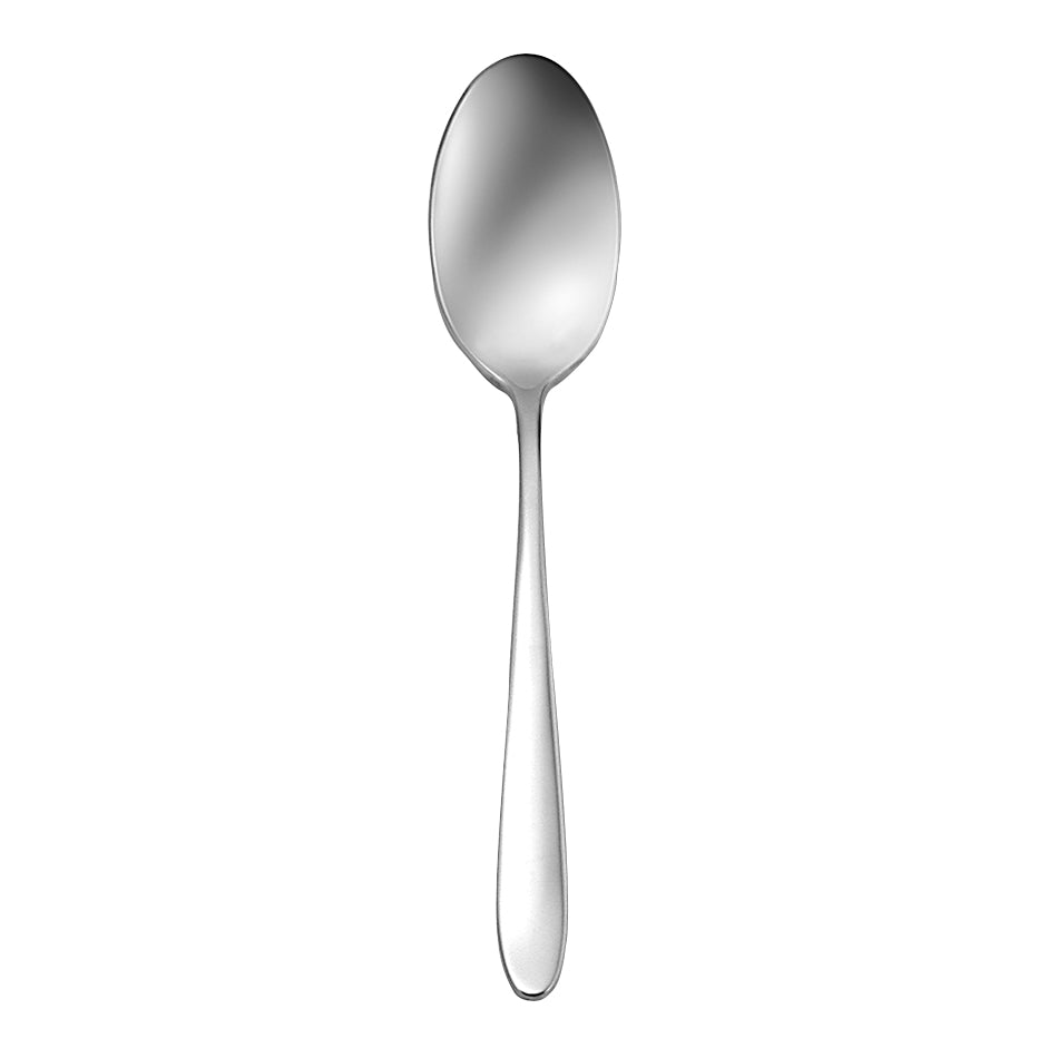Oneida B023STBF Mascagni II 8" 18/0 Stainless Steel Heavy Weight Tablespoon / Serving Spoon - 12/Pack