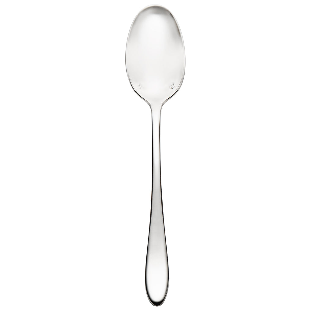 Chef & Sommelier T4702 Lazzo 8 1/4" 18/10 Stainless Steel Extra Heavy Weight Dinner Spoon by Arc Cardinal - 12/Pack