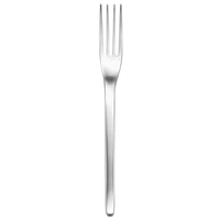 Oneida T483FSLF Apex 7" 18/10 Stainless Steel Extra Heavy Weight Salad / Pastry Fork - 12/Pack