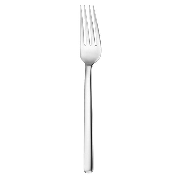Oneida T505FDIF Perpetua 8 5/8" 18/10 Stainless Steel Extra Heavy Weight European Table Fork - 12/Pack
