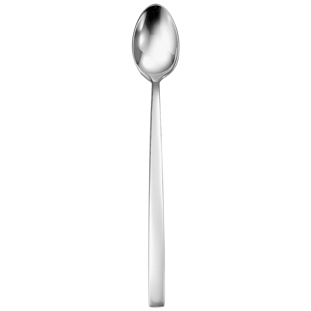 Oneida T922SITF Libra 7 3/8" 18/10 Stainless Steel Extra Heavy Weight Iced Tea Spoon - 12/Pack