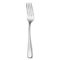 Oneida T936FDNF Perimeter 7 3/4" 18/10 Stainless Steel Extra Heavy Weight Dinner Fork - 12/Pack