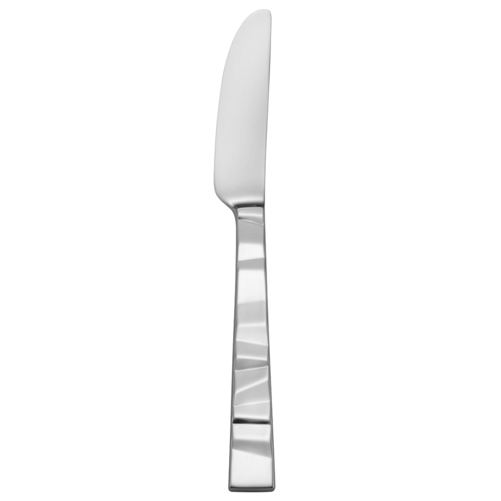 Oneida T947KBVF Verge 7" 18/10 Stainless Steel Extra Heavy Weight Butter Knife - 12/Pack