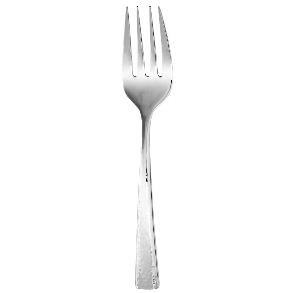 Oneida T958FCMF Cabria 8 1/2" 18/10 Stainless Steel Extra Heavy Weight Cold Meat Fork - 12/Pack