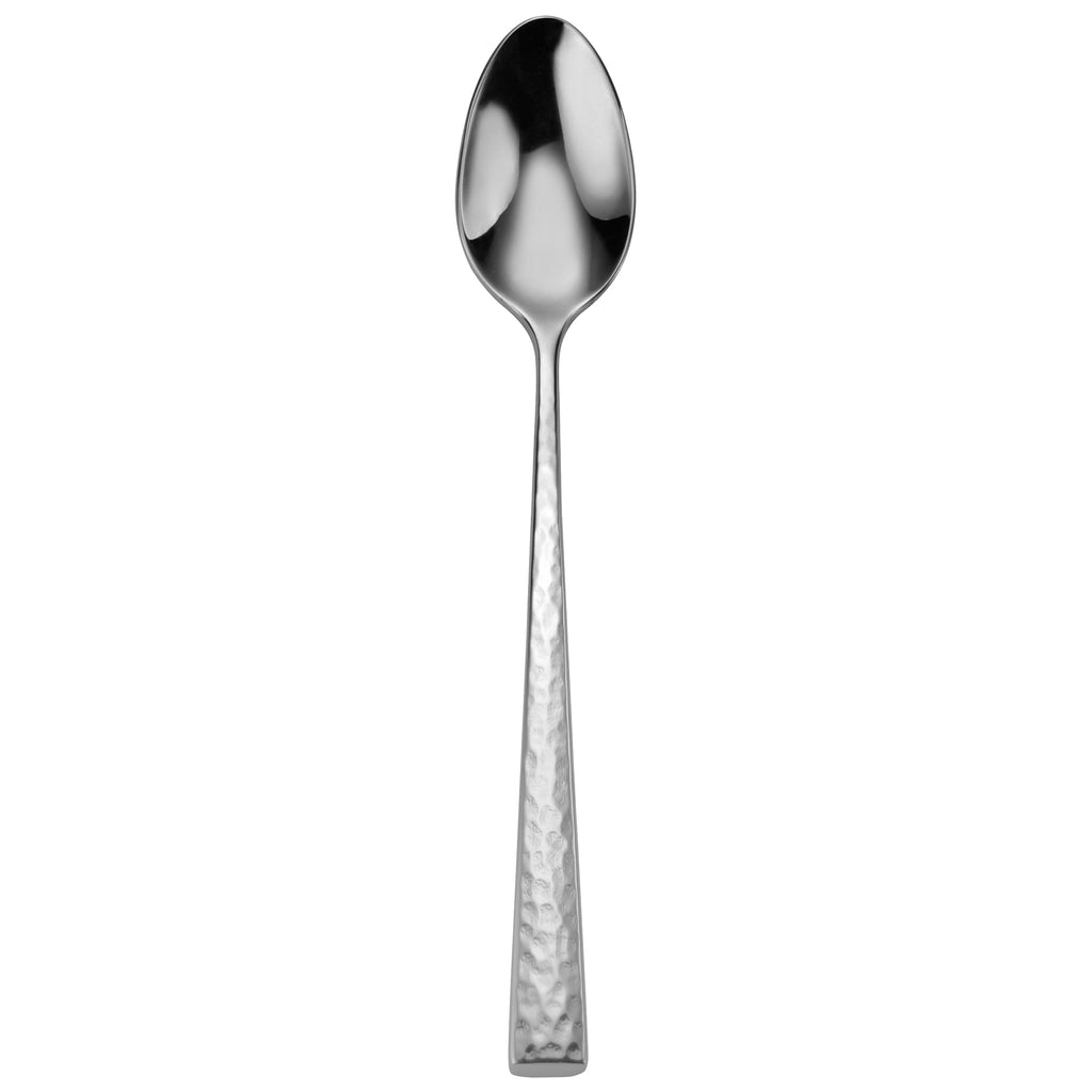Oneida T958SITF Cabria 7 3/8" 18/10 Stainless Steel Extra Heavy Weight Iced Tea Spoon - 12/Pack