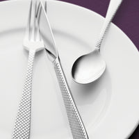 Oneida T057SRBF Jade 6 3/4" 18/10 Stainless Steel Extra Heavy Weight Round Bowl Soup Spoon - 12/Pack