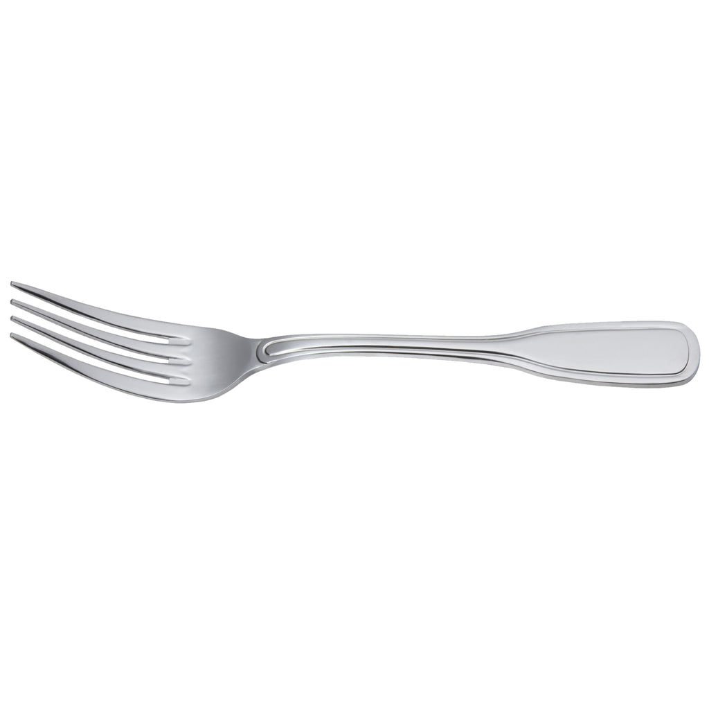 Arcoroc FG701 Capitale 8 1/4" 18/0 Stainless Steel Heavy Weight Dinner Fork by Arc Cardinal - 12/Pack