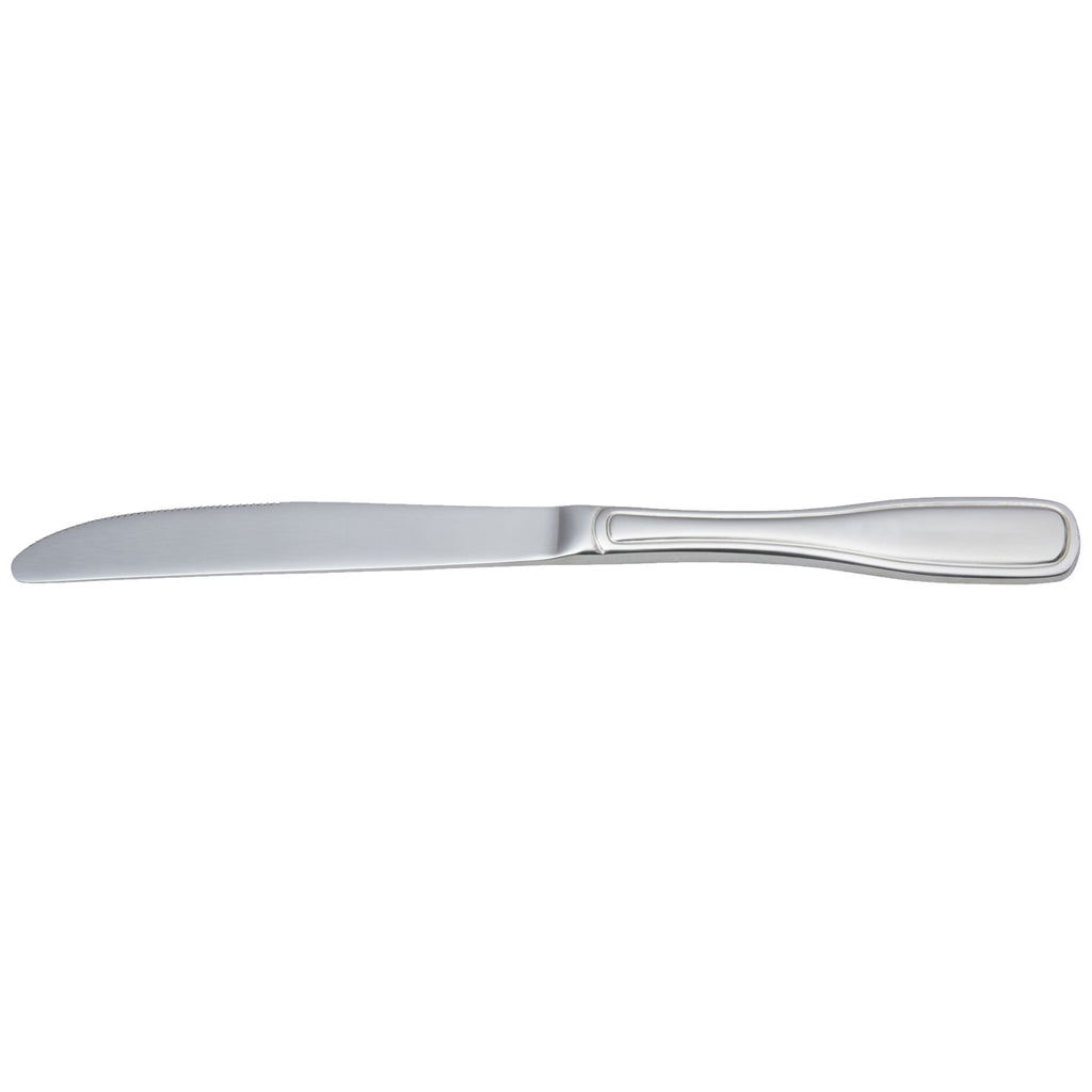 Arcoroc FG704 Capitale 9 3/8" 18/0 Stainless Steel Heavy Weight Dinner Knife by Arc Cardinal - 12/Pack