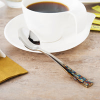 Master's Gauge by World Tableware 702 001 Pebblestone 6 1/8" 18/10 Stainless Steel Extra Heavy Weight Teaspoon - 12/Pack