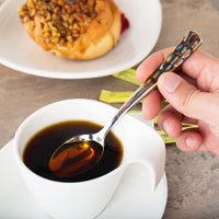 Master's Gauge by World Tableware 702 001 Pebblestone 6 1/8" 18/10 Stainless Steel Extra Heavy Weight Teaspoon - 12/Pack