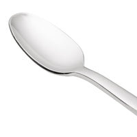 Oneida T505SFTF Perpetua 5 3/4" 18/10 Stainless Steel Extra Heavy Weight European Teaspoon - 12/Pack