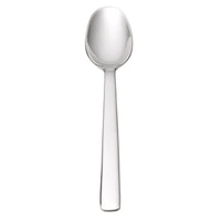 Oneida T505SPLF Perpetua 7 1/2" 18/10 Stainless Steel Extra Heavy Weight Oval Bowl Soup / Dessert Spoon - 12/Pack