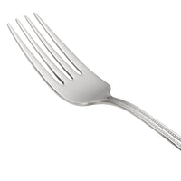 Oneida 2544FRSF Needlepoint 7 1/4" 18/8 Stainless Steel Extra Heavy Weight Dinner Fork - 12/Pack