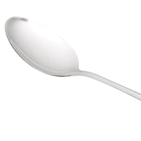 Oneida 2544STBF Needlepoint 8 1/4" 18/8 Stainless Steel Extra Heavy Weight Tablespoon / Serving Spoon - 12/Pack