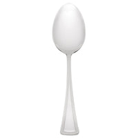 Oneida 2544STBF Needlepoint 8 1/4" 18/8 Stainless Steel Extra Heavy Weight Tablespoon / Serving Spoon - 12/Pack