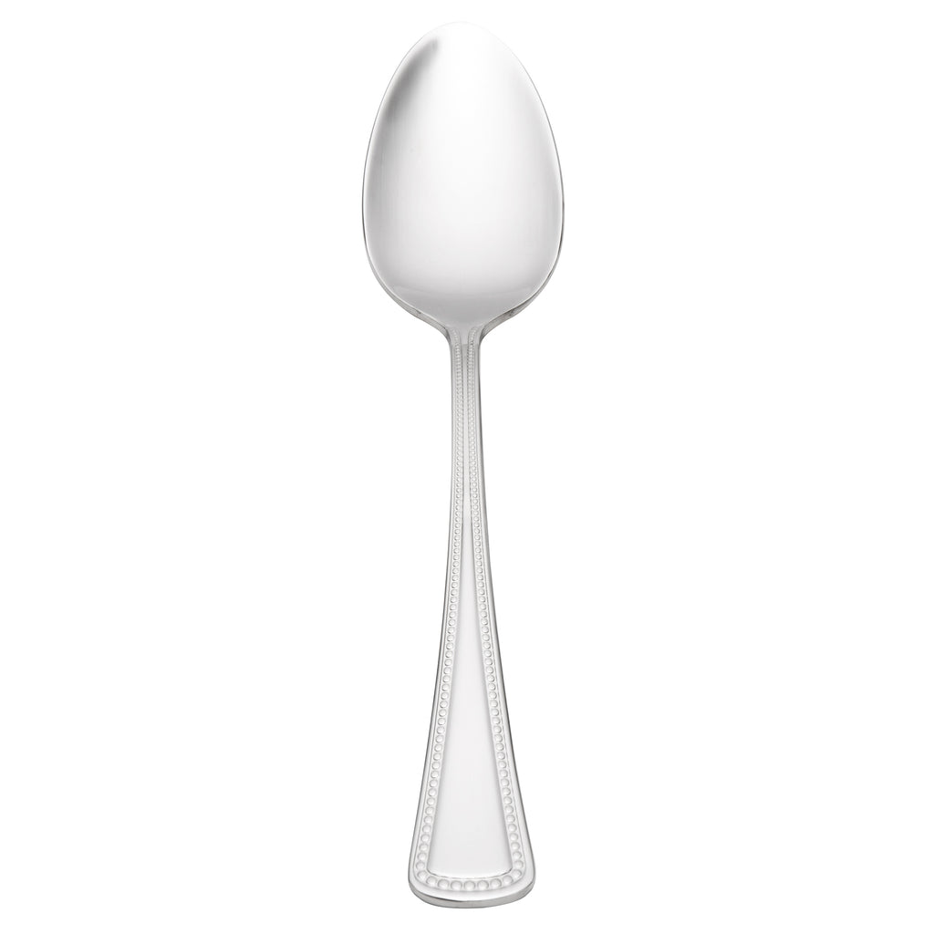 Oneida 2544STSF Needlepoint 6" 18/8 Stainless Steel Extra Heavy Weight Teaspoon - 12/Pack