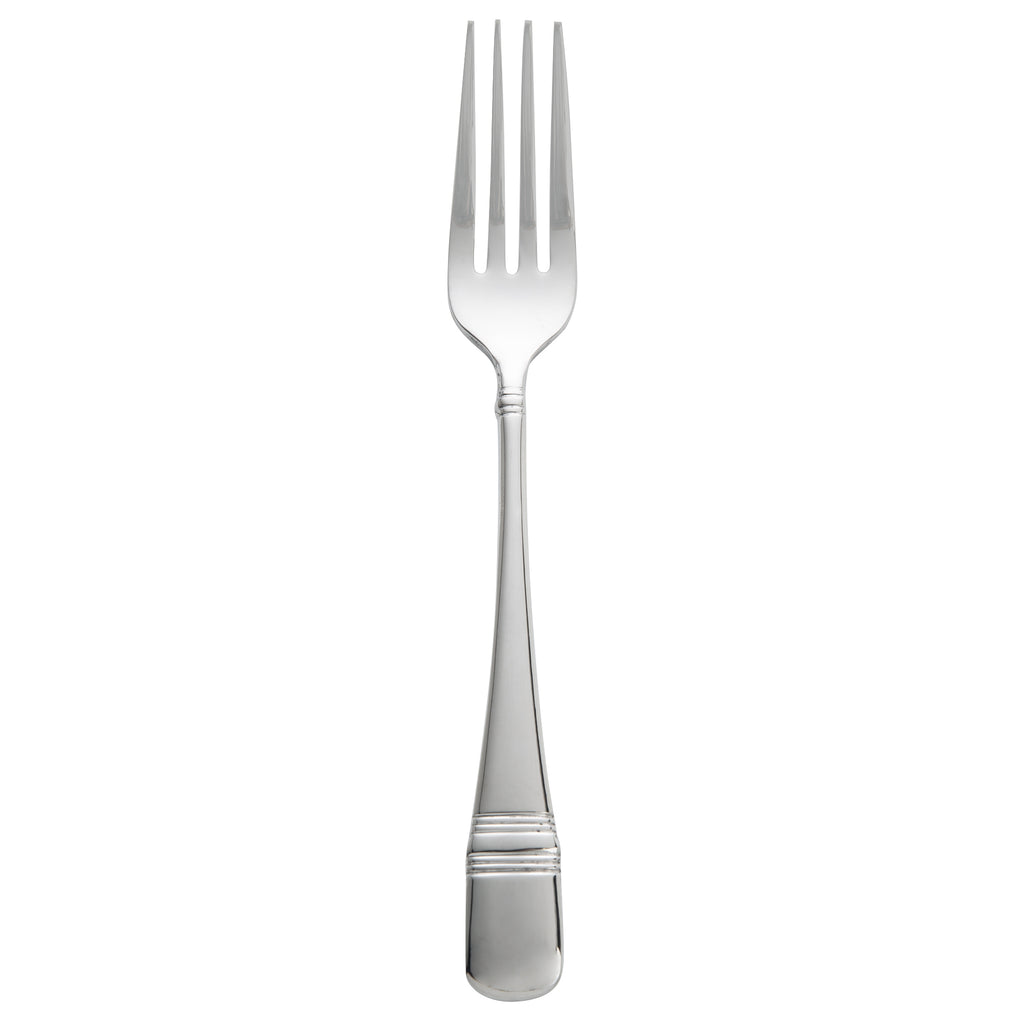 Oneida T119FDEF Astragal 7" 18/10 Stainless Steel Extra Heavy Weight Dessert Fork - 12/Pack