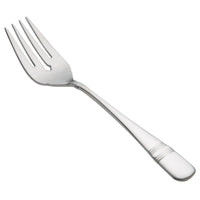 Oneida T119FSLF Astragal 7" 18/10 Stainless Steel Extra Heavy Weight Salad Fork / Pastry Fork - 12/Pack