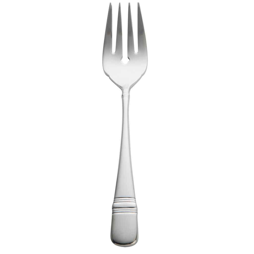 Oneida T119FSLF Astragal 7" 18/10 Stainless Steel Extra Heavy Weight Salad Fork / Pastry Fork - 12/Pack