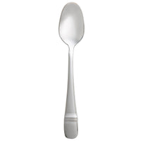 Oneida T119SADF Astragal 4 3/8" 18/10 Stainless Steel Extra Heavy Weight Demitasse Spoon - 12/Pack