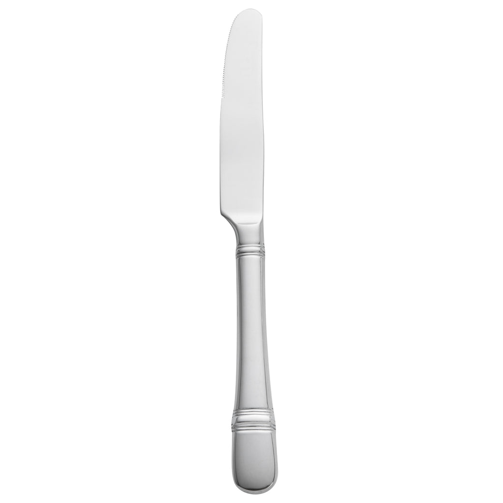 Oneida T119KPTF Astragal 9 3/8" 18/10 Stainless Steel Extra Heavy Weight Table Knife - 12/Pack