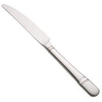 Oneida T119KSSF Astragal 9 1/4" 18/10 Stainless Steel Extra Heavy Weight Steak Knife - 12/Pack