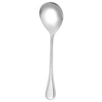 Walco UL-015 Ultra 9 1/2" 18/10 Stainless Steel Extra Heavy Weight Wide Bottom Spoon