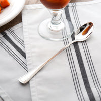 Oneida 2544SITF Needlepoint 7 5/8" 18/8 Stainless Steel Extra Heavy Weight Iced Tea Spoon - 12/Pack