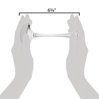 Walco 9521 Sentry 1 oz. 18/10 Stainless Steel Extra Heavy Weight Gravy Ladle - 12/Pack