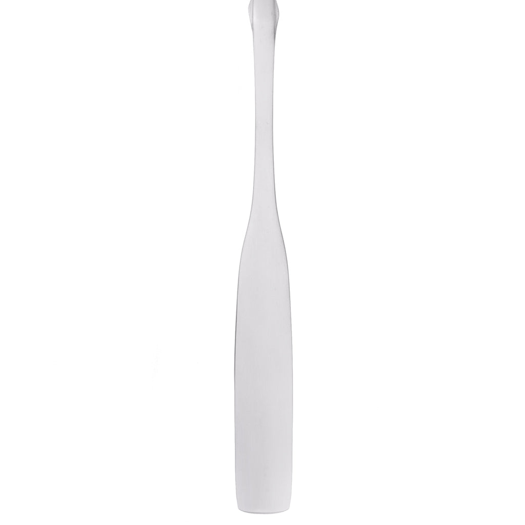Acopa Delmont 7 1/4" 18/0 Stainless Steel Medium Weight Iced Tea Spoon - 12/Pack