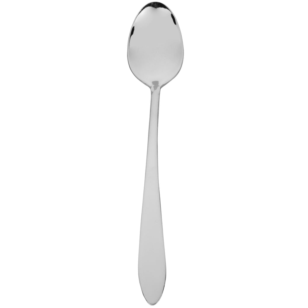 Walco 0104 Idol 7 3/4" 18/10 Stainless Steel Extra Heavy Weight Iced Tea Spoon - 12/Pack