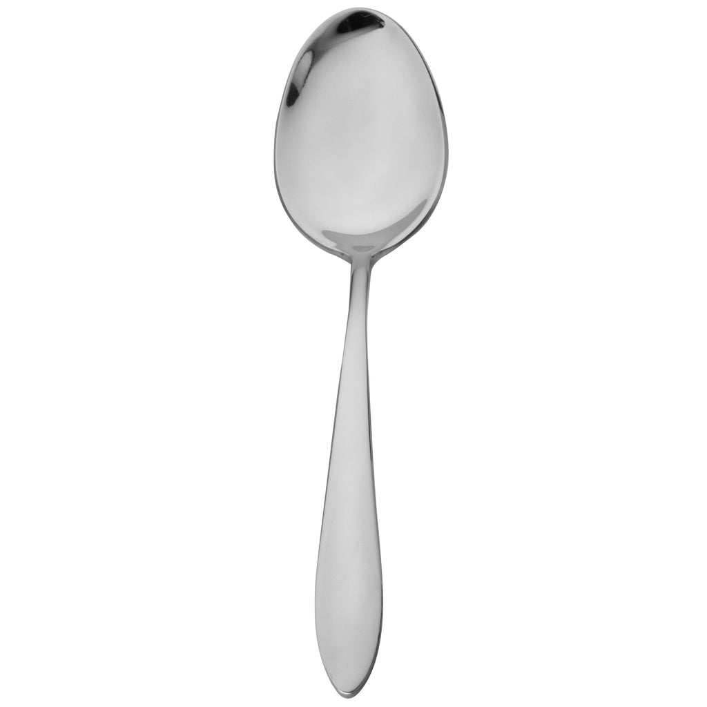 Walco 0107 Idol 7 1/8" 18/10 Stainless Steel Extra Heavy Weight Dessert Spoon - 12/Pack