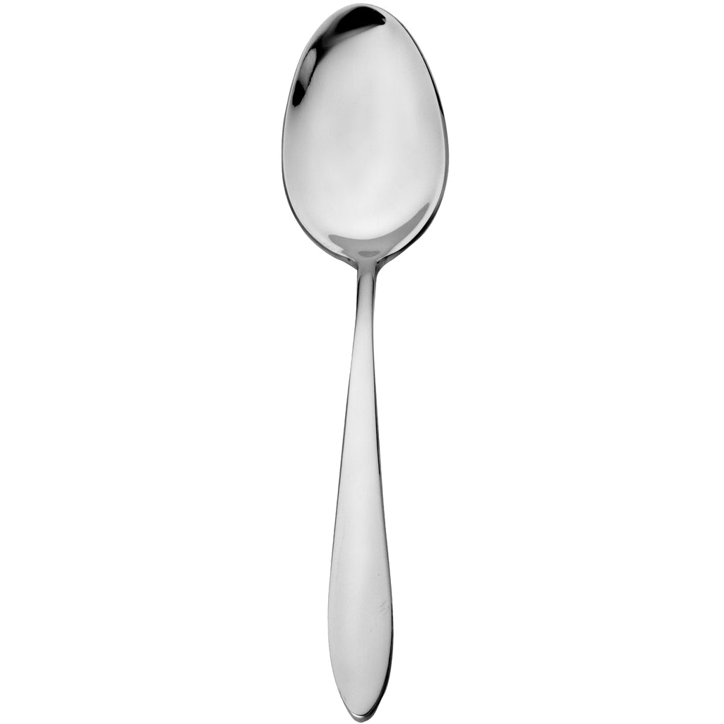 Walco 0103 Idol 8 3/8" 18/10 Stainless Steel Extra Heavy Weight Tablespoon / Serving Spoon - 12/Pack