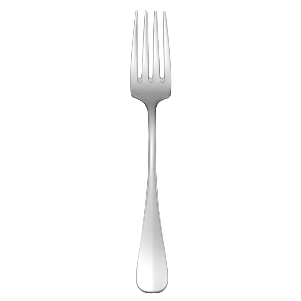 Oneida T148FDEF Baguette 7 3/8" 18/10 Stainless Steel Extra Heavy Weight Dinner Fork - 12/Pack